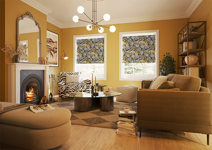 Leopard, Gilded - Roller Blind - Image 7